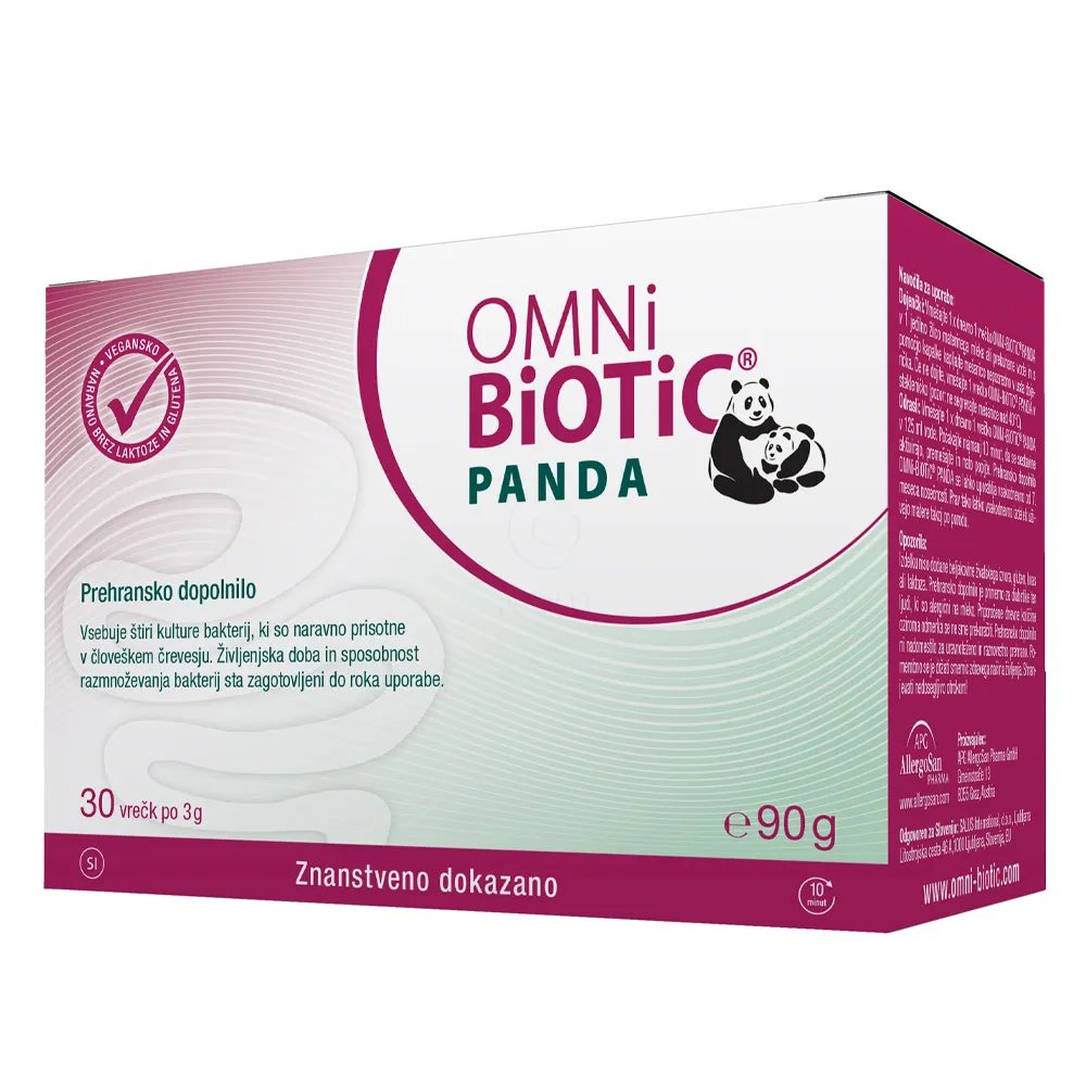 OMNi-BiOTiC Panda, prašek v vrečkah (30 x 3 g)