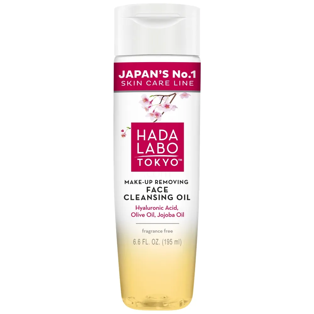 Hada Labo Tokyo White, čistilno olje za odstranjevanje make-upa (200 ml)