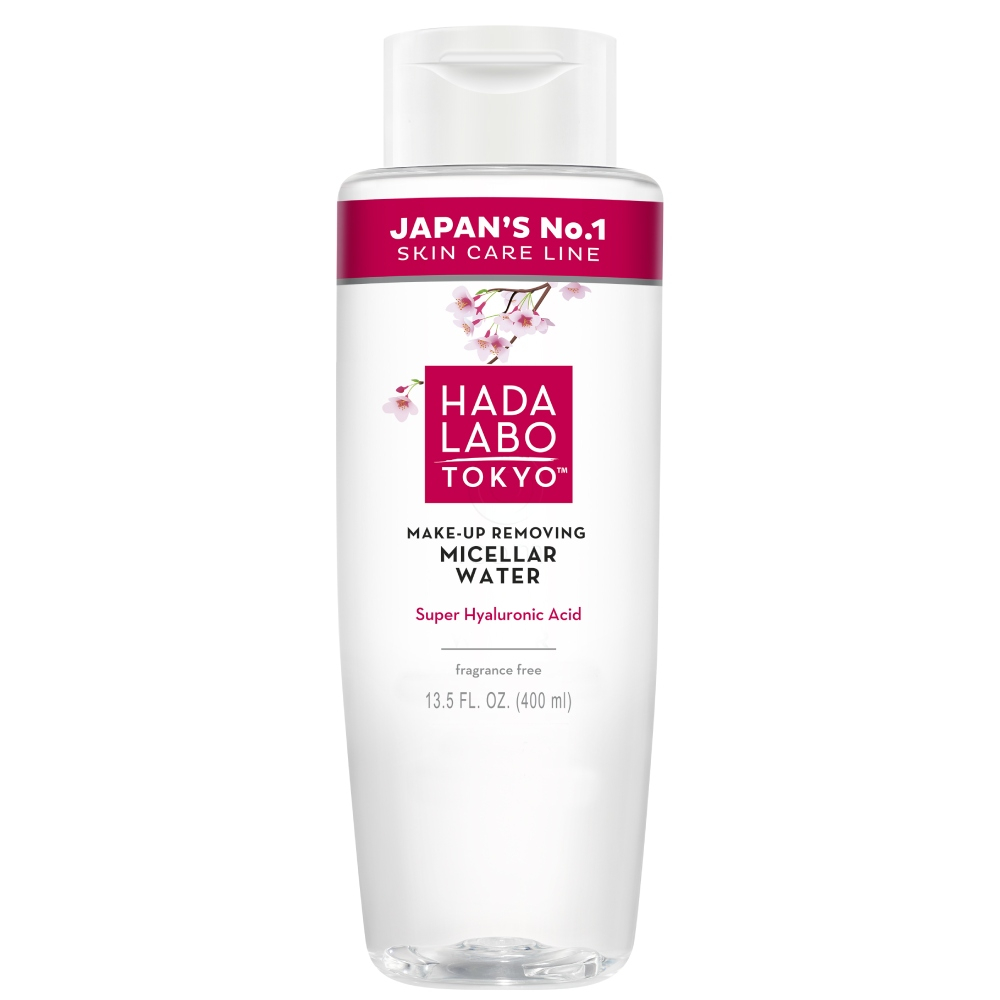 Hada Labo Tokyo White, micelarna voda za odstranjevanje ličil (200 ml)