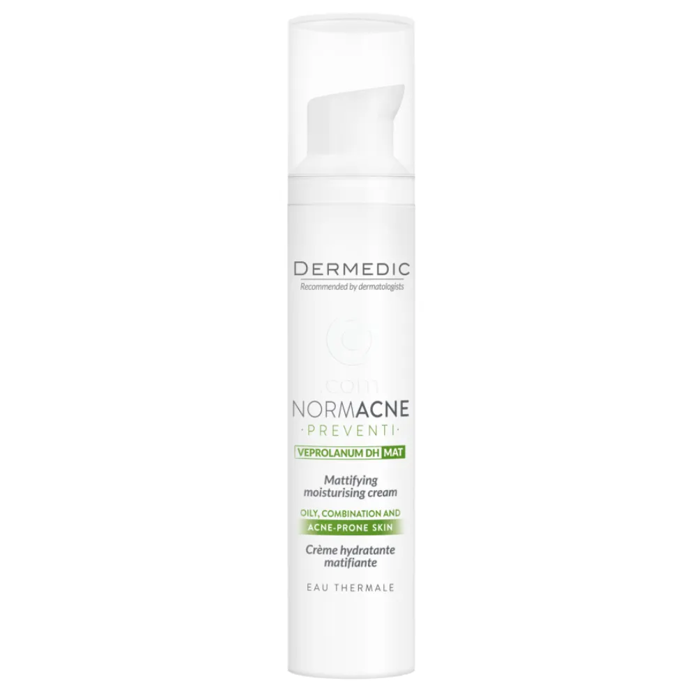 Dermedic Normacne, matirajoča vlažilna krema proti nepravilnostim (40 ml)