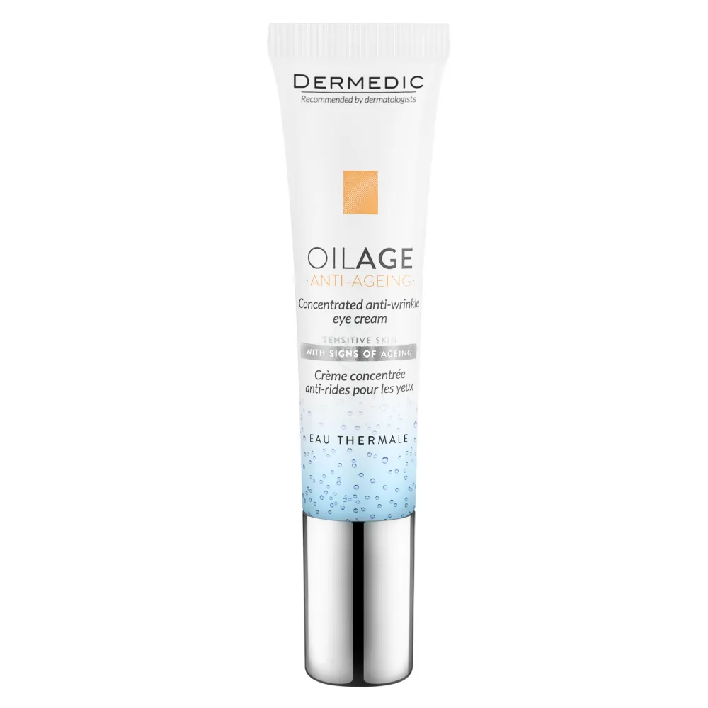 Dermedic Oilage, koncentrirana krema za okrog oči proti gubam (15 ml)