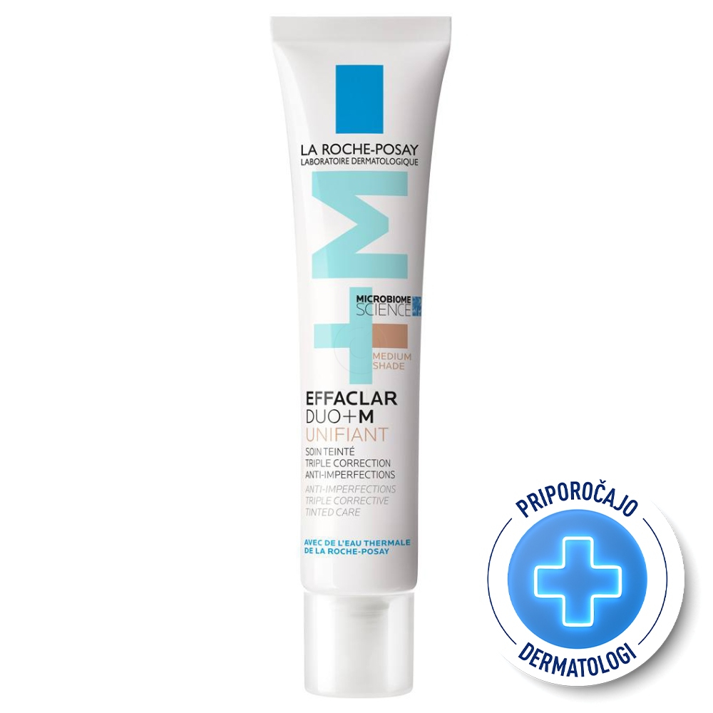 LRP Effaclar Duo+M, korektivna nega za obraz v odtenku Medium (40 ml)