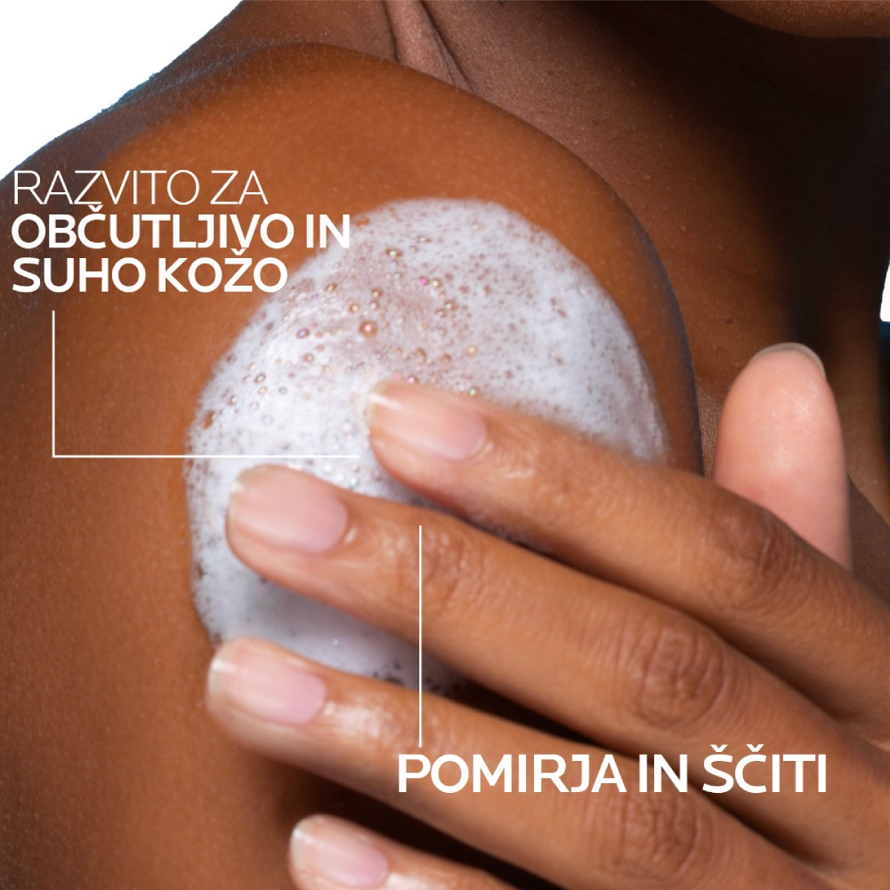 LRP Lipikar, gel Lavant za prhanje za občutljivo in suho kožo - Refill (400 ml)