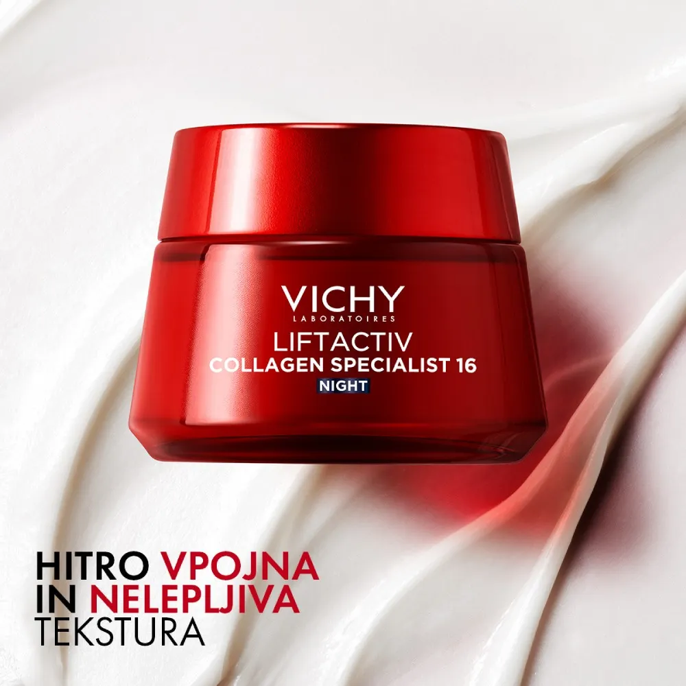 Vichy Liftactiv Collagen Specialist 16, nočna nega za obraz (50 ml)