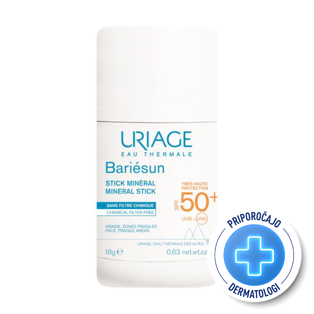 Uriage Bariesun, mineralni stik - ZF50 (18 g)
