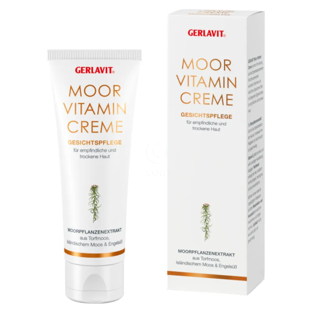 Gehwol Gerlavit, vitaminska krema za nego občutljive in suhe kože obraza (75 ml)