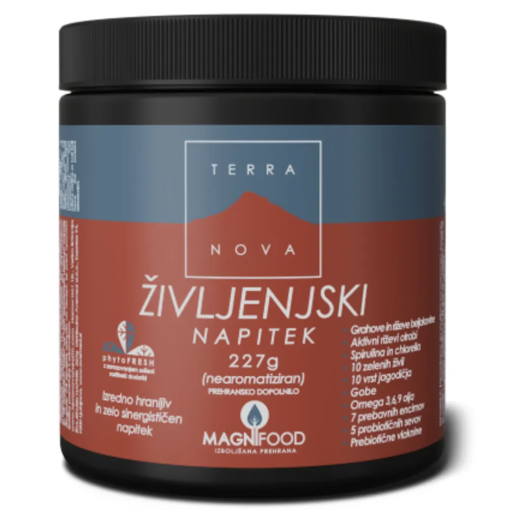 Terranova Življenjski napitek, prašek (227 g)