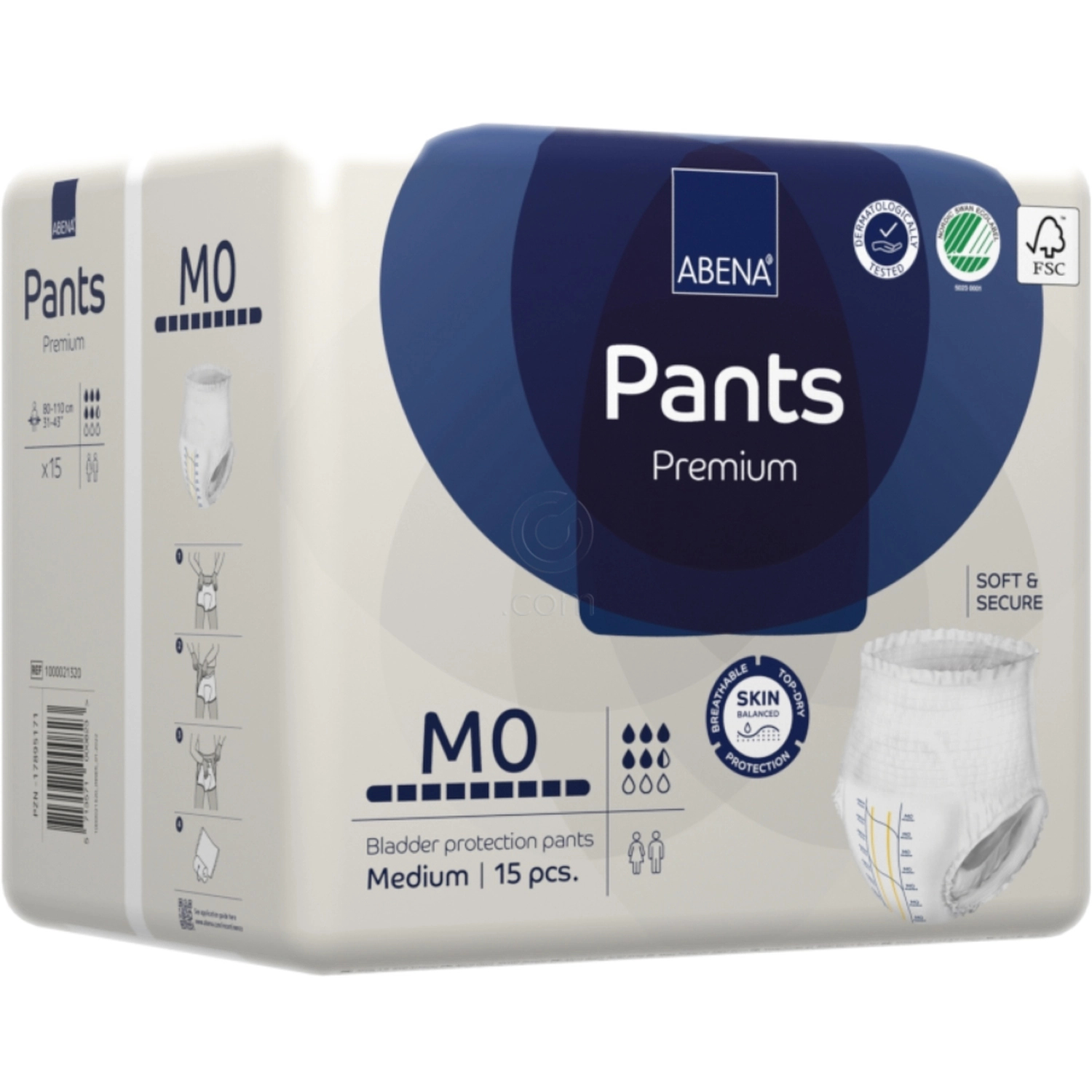 Abena Pants Premium M0, vpojne hlačke (15 hlačk)