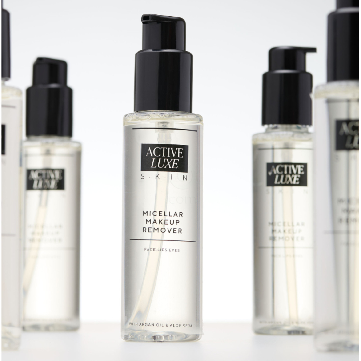 Active Luxe, micelarni odstranjevalec ličil z aloe vero (50 ml)