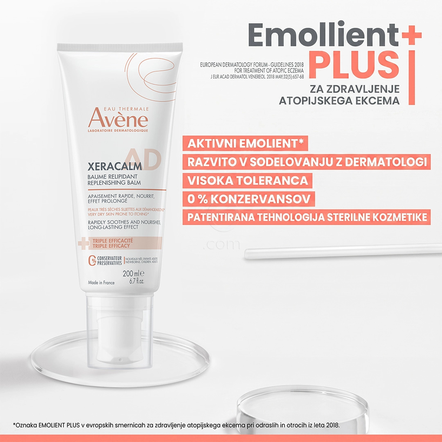 Avene XeraCalm A.D balzam za relipidacijo (200 ml)