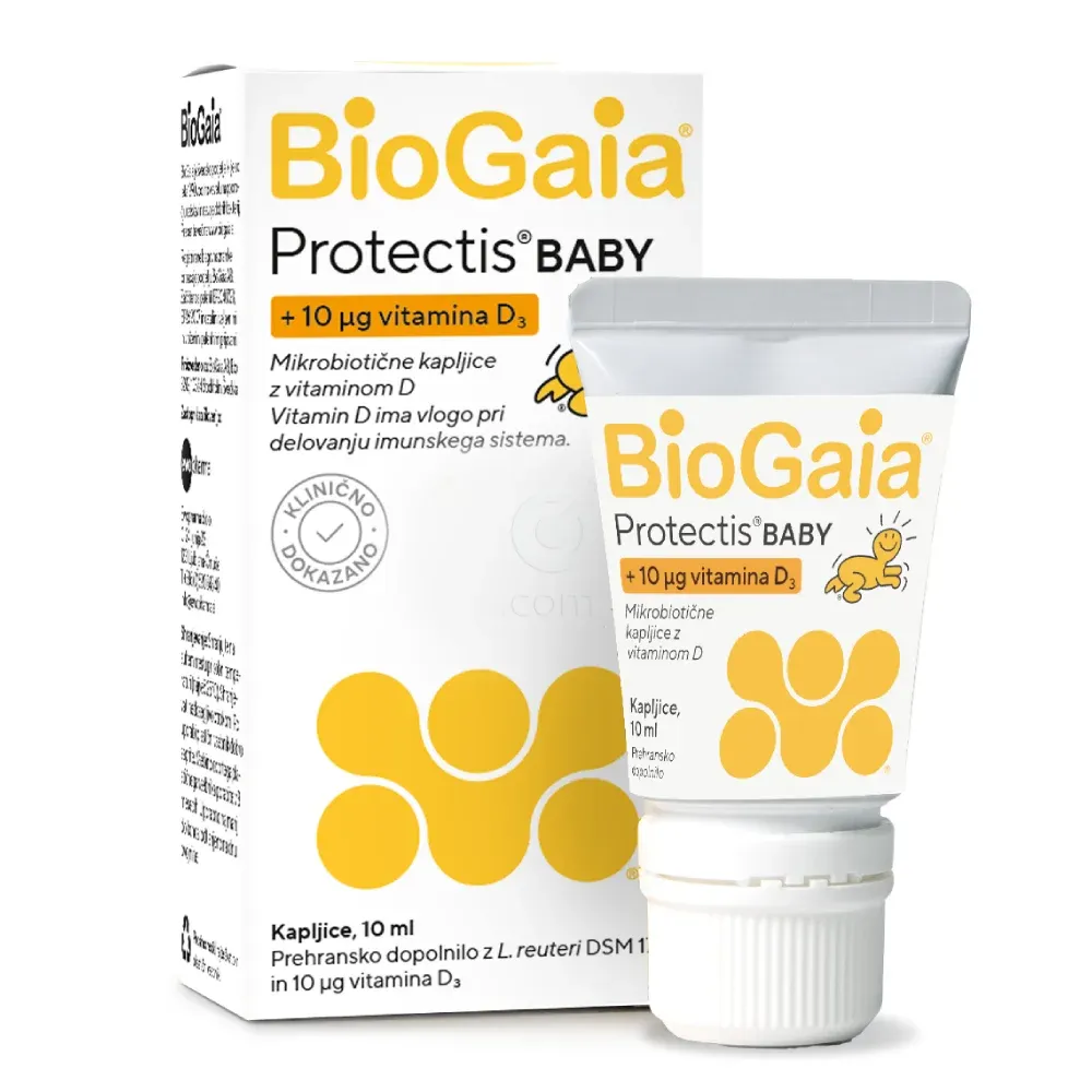 BioGaia Protectis Baby D3, kapljice za otroke in dojenčke (10 ml)