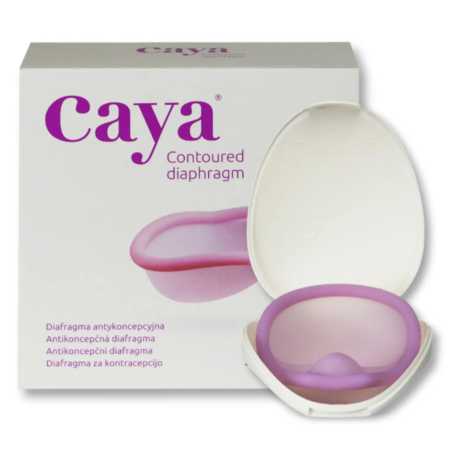 Caya, ergonomsko oblikovana diafragma (1 komplet)