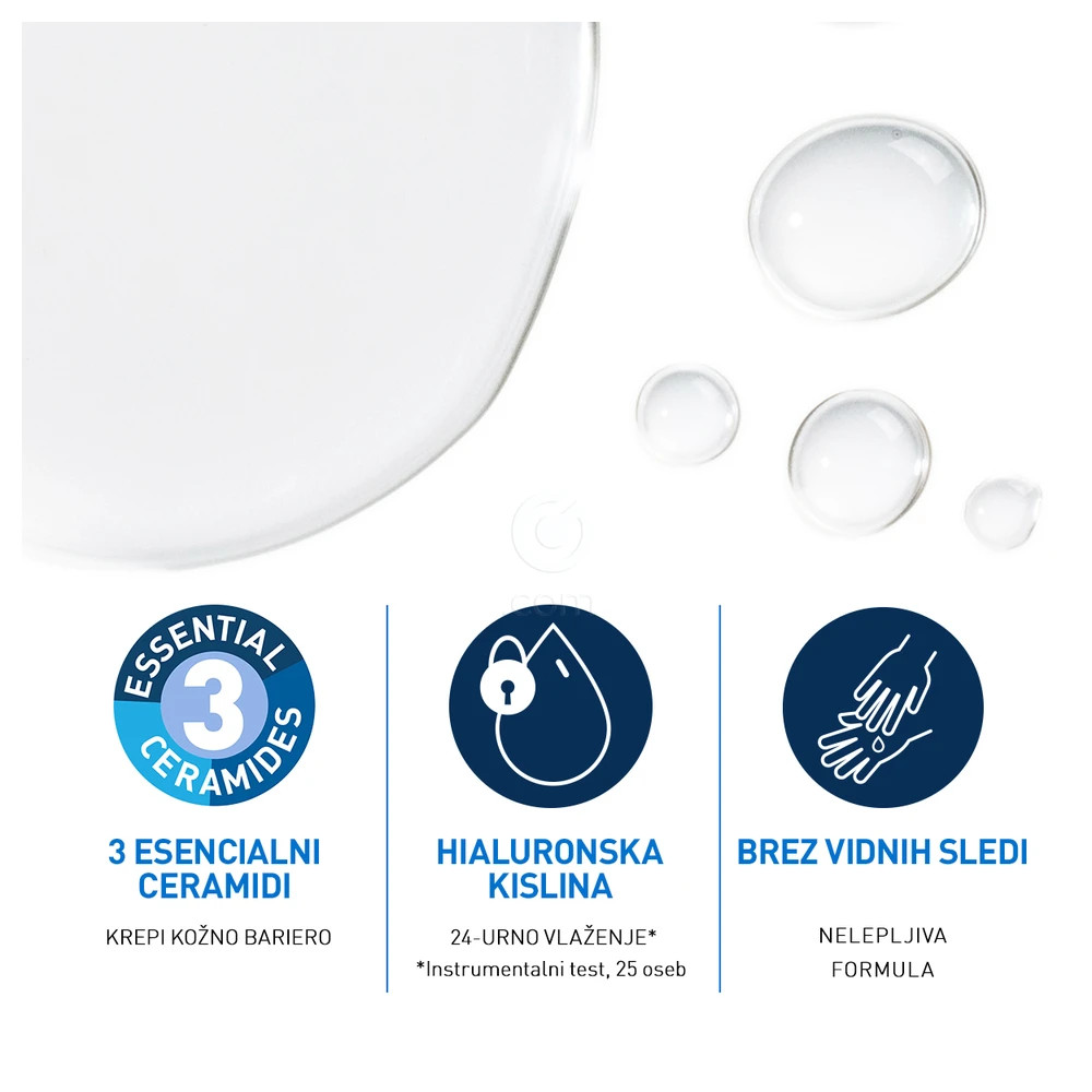 CeraVe, vlažilna micelarna voda za normalno do suho kožo (400 ml)
