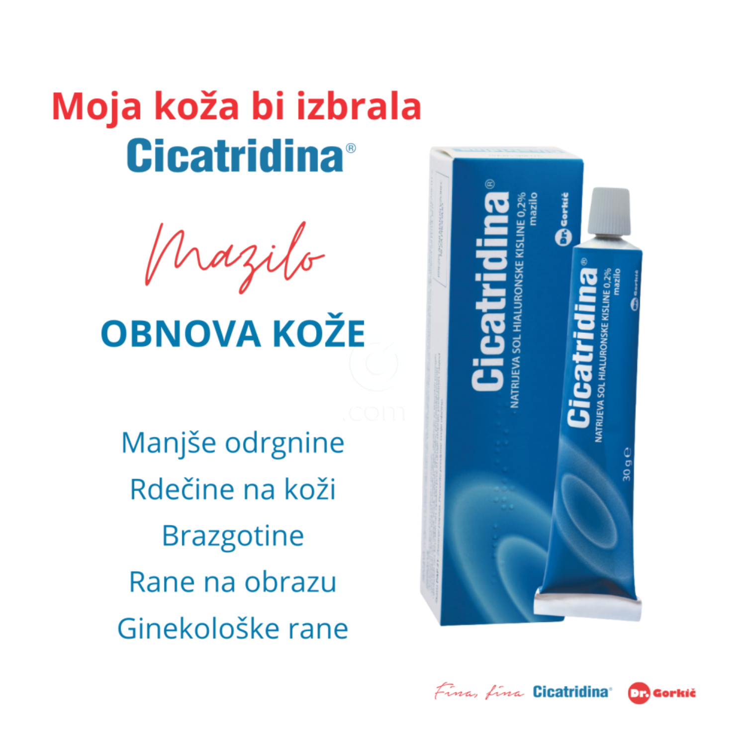 Cicatridina mazilo (30 g)