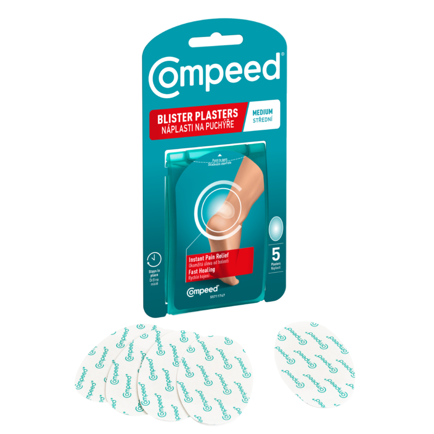 Compeed, obliži za žulje - srednji (5 obližev)