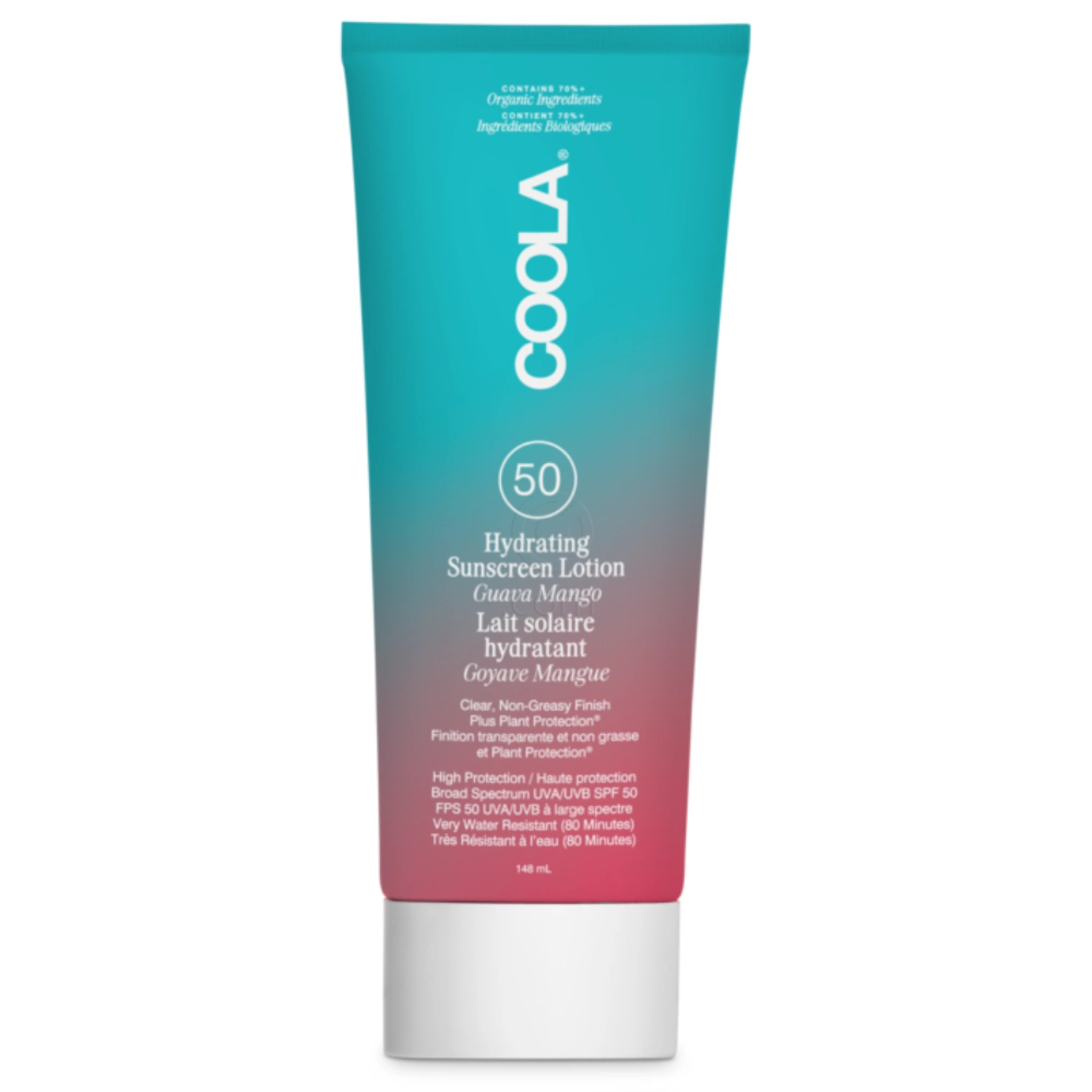 Coola Classic Body, losjon za zaščito pred soncem za lase - ZF50 - Guava Mango (148 ml)