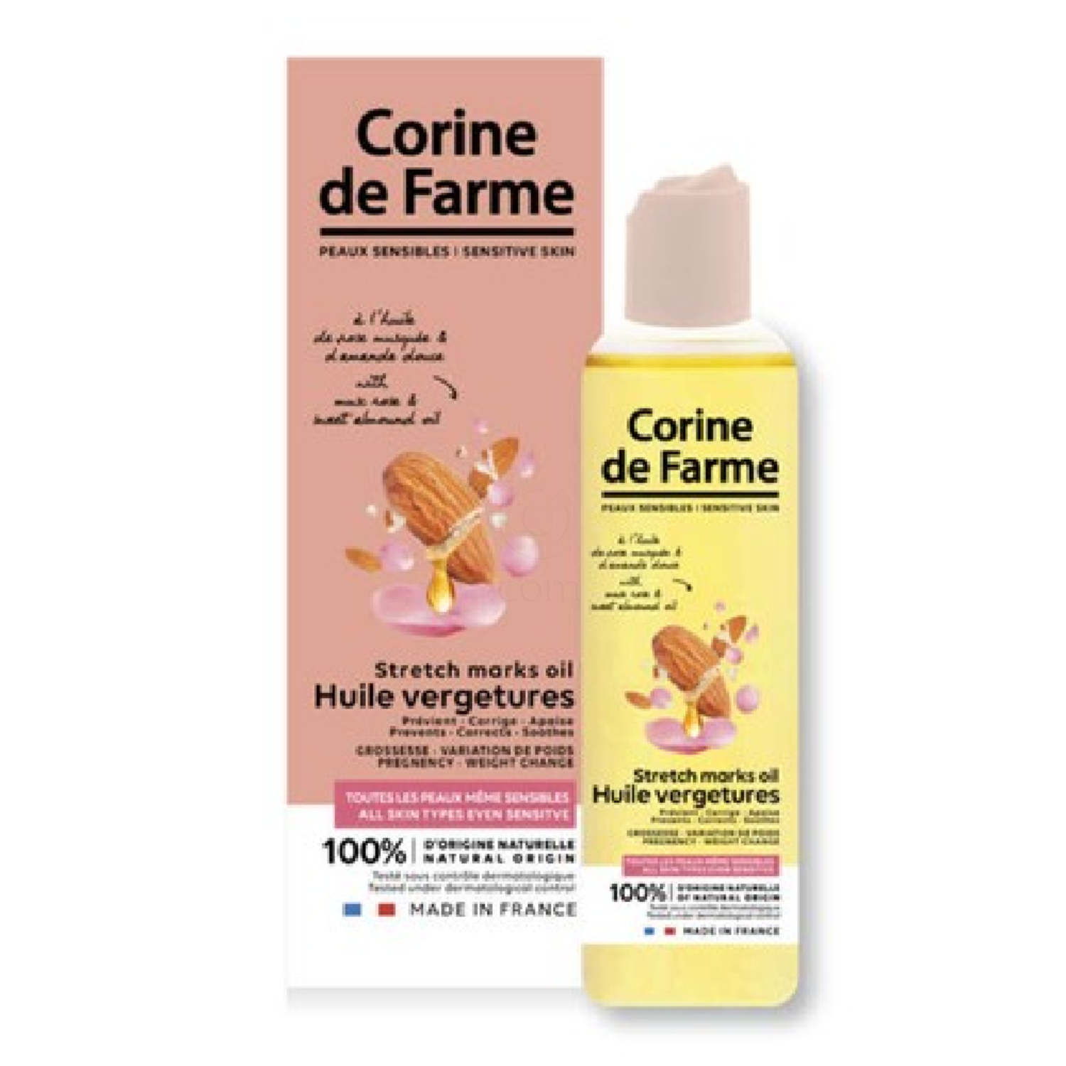 Corine de Farme, olje proti strijam (100 ml)