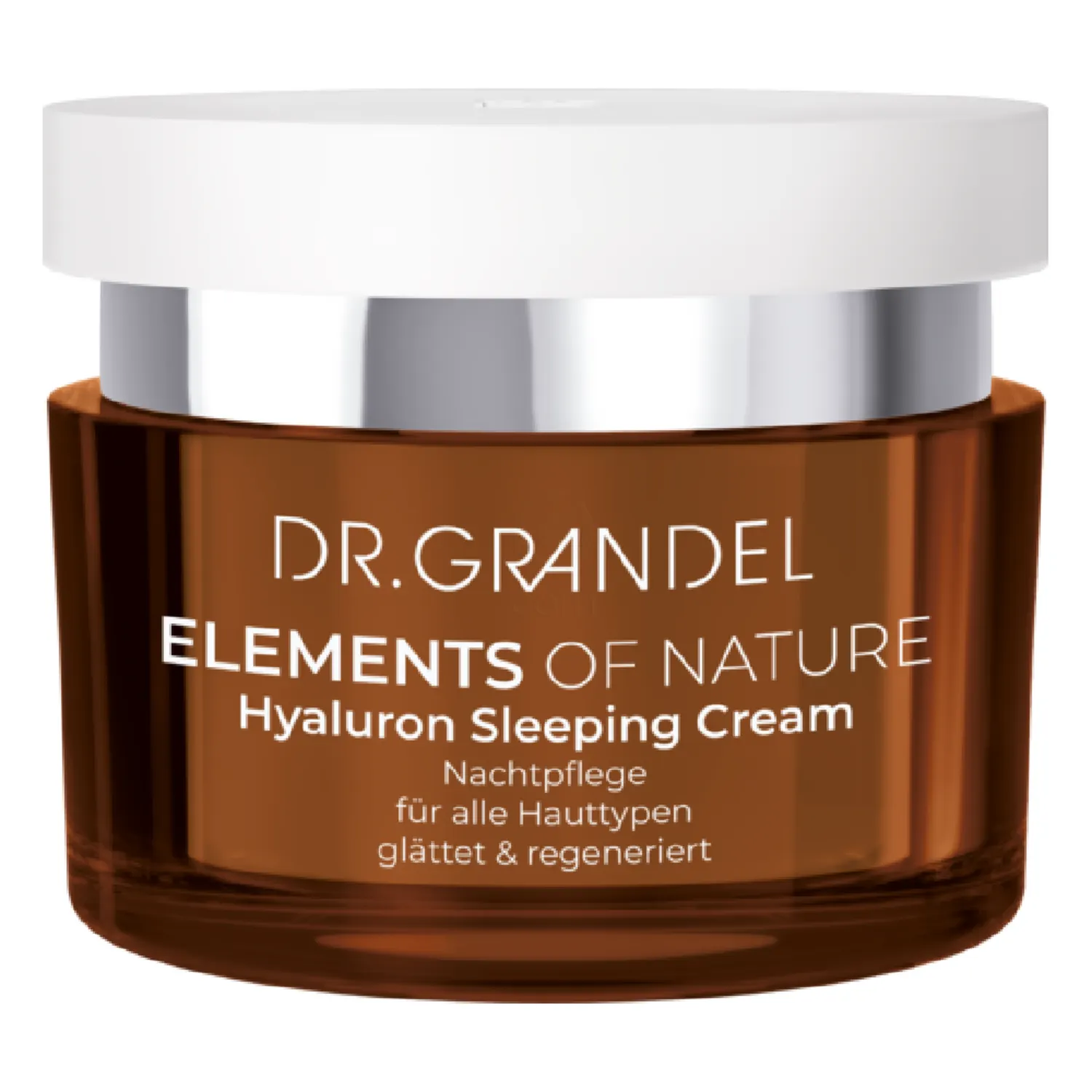 Dr. Grandel Elements of Nature Hyaluron Sleeping Cream, gladilna nočna krema (50 ml)