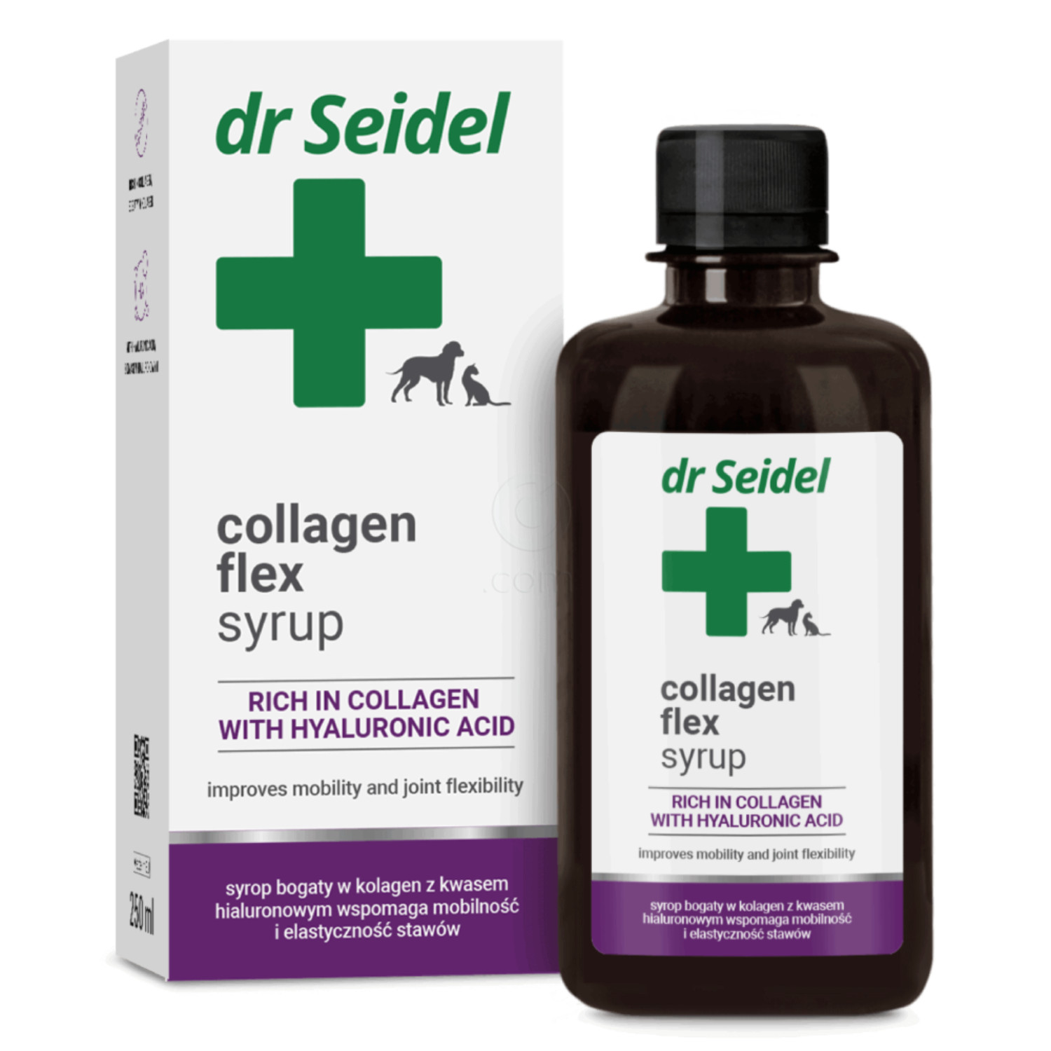 Dr. Seidel Collagen Flex, dopolnilna krmna mešanica za pse in mačke (250 ml)