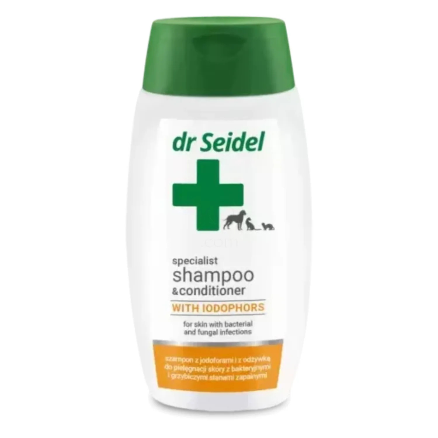 Dr Seidel Jodofor, šampon z balzamom za pse in mačke (220 ml)