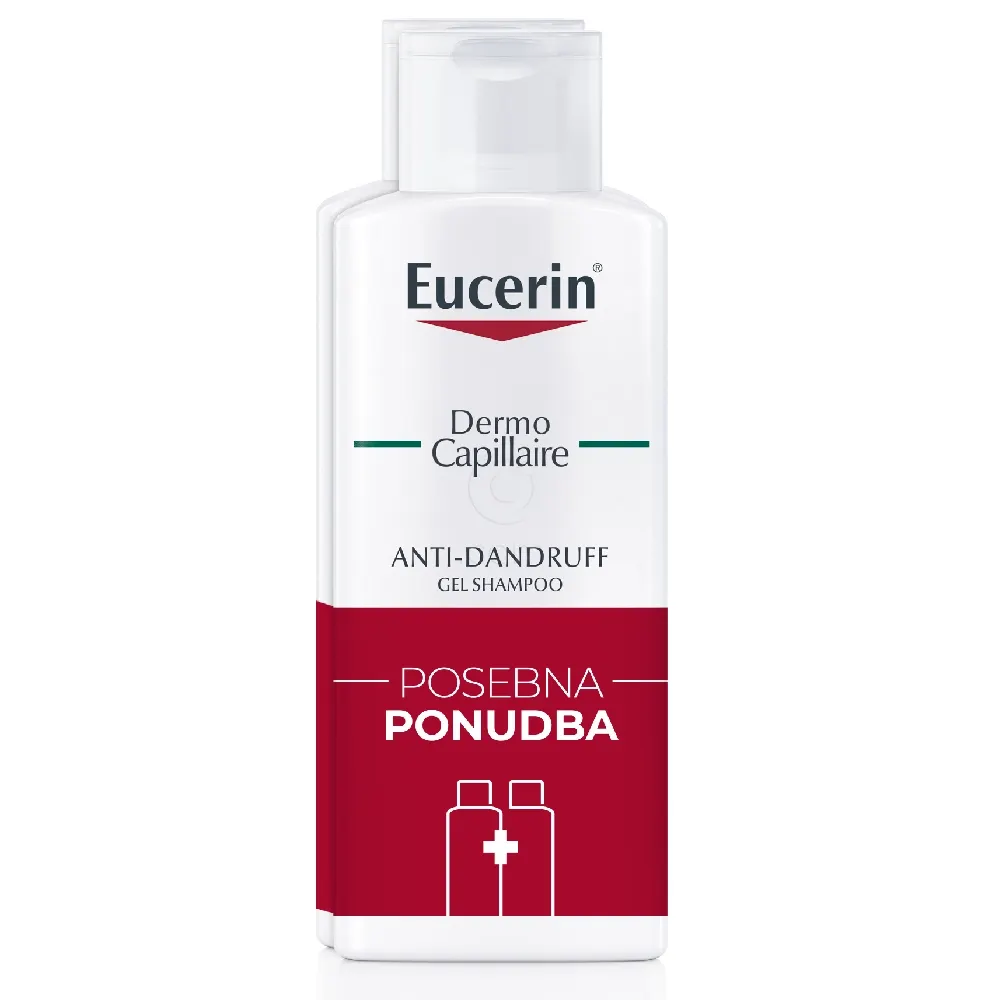 Eucerin DermoCapillaire, šampon proti suhemu prhljaju (250 ml)