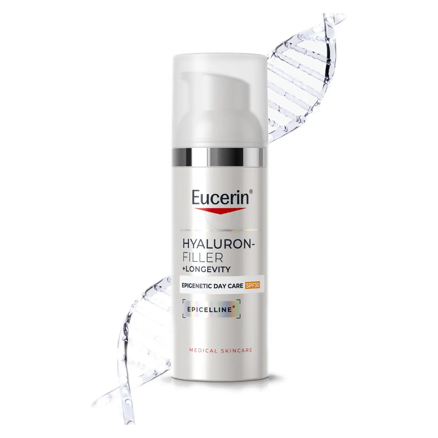 Eucerin Hyaluron-Filler + Longevity Epigenetic, dnevna krema ZF 30 (50 ml)