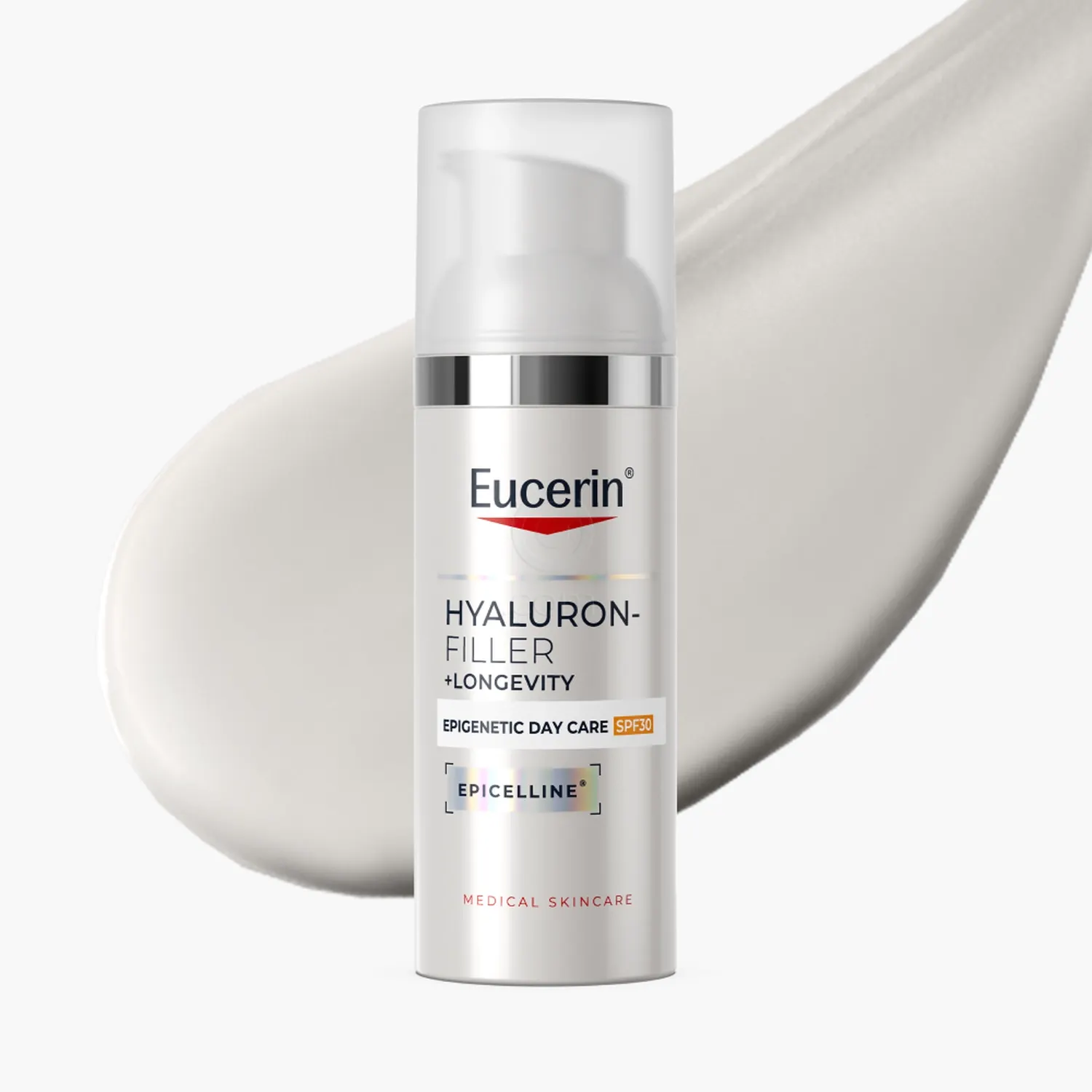 Eucerin Hyaluron-Filler + Longevity Epigenetic, dnevna krema ZF 30 (50 ml)