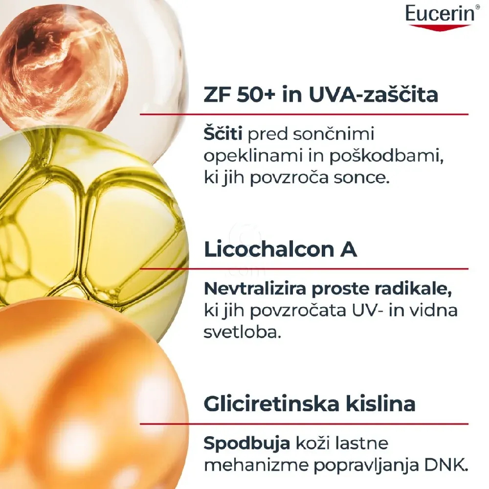 Eucerin Sun Dry Touch, prozoren sprej za zaščito pred soncem ZF 50 (200 ml) 