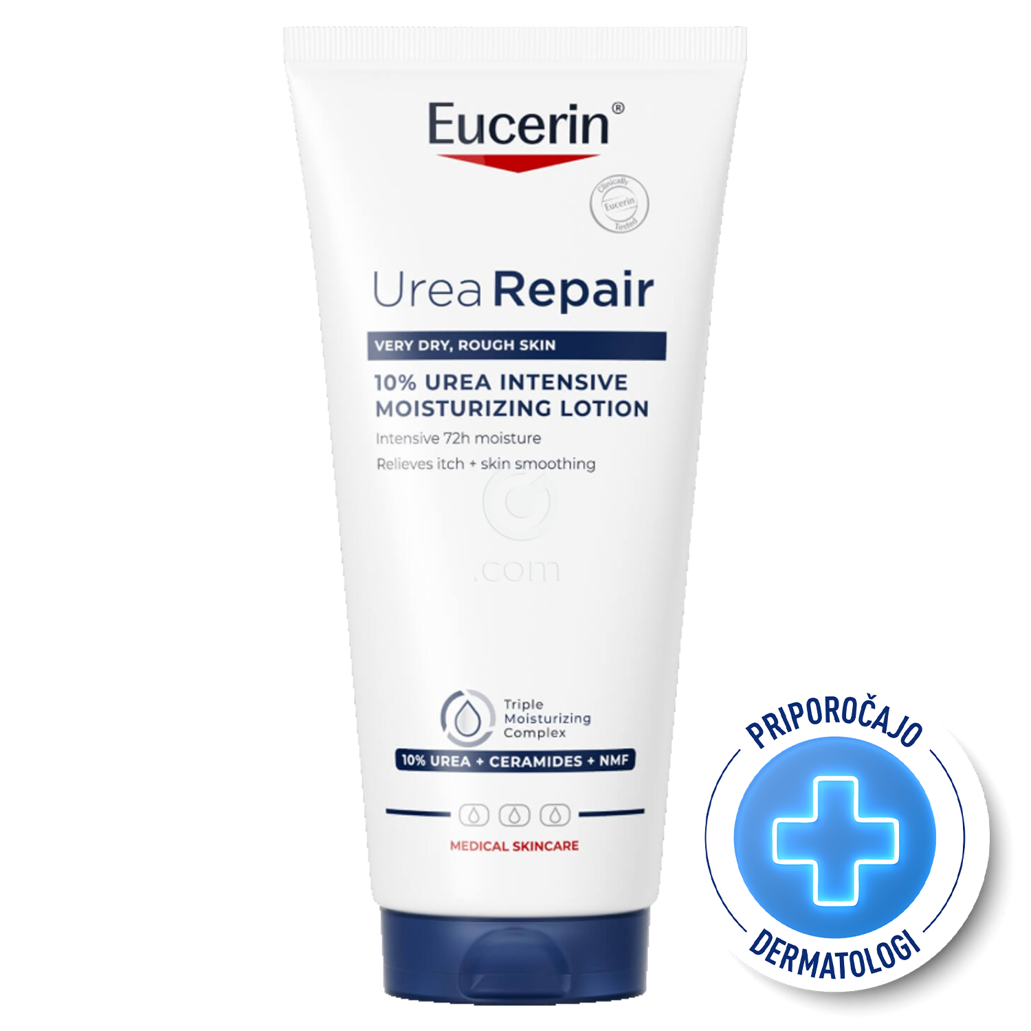 Eucerin UreaRepair 10 % Urea, losjon za telo za zelo suho kožo (200 ml)