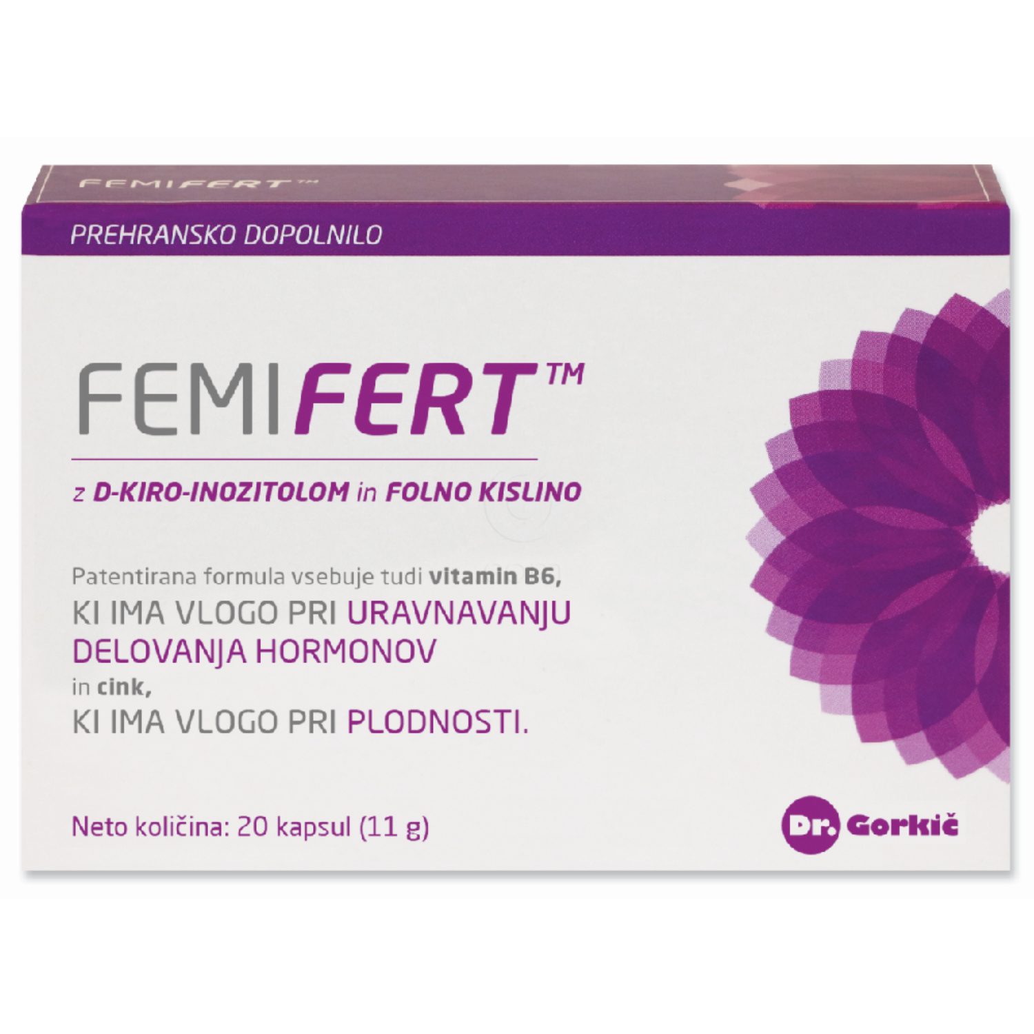 Femifert, kapsule (20 kapsul)