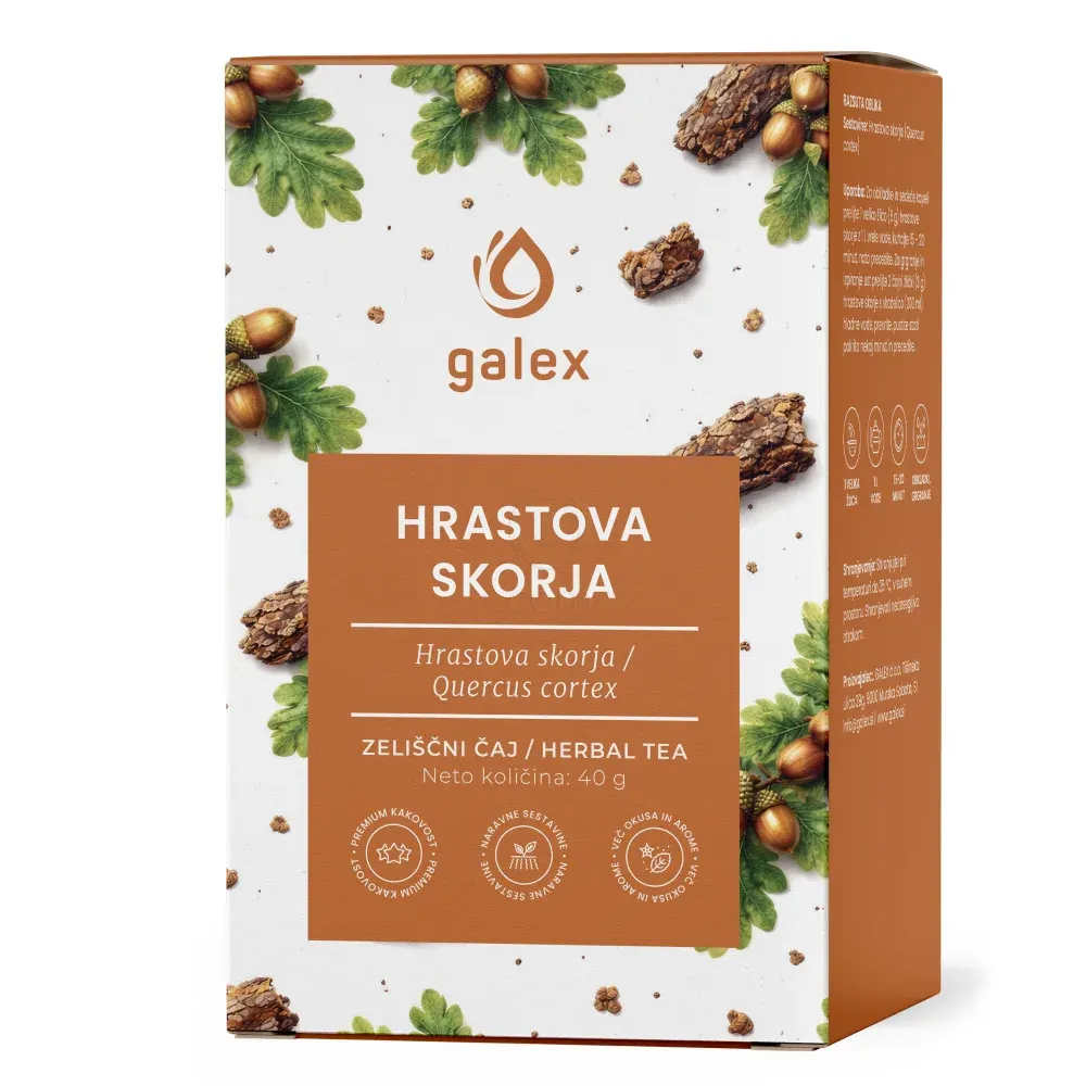 Galex hrastova skorja, čaj (40 g)