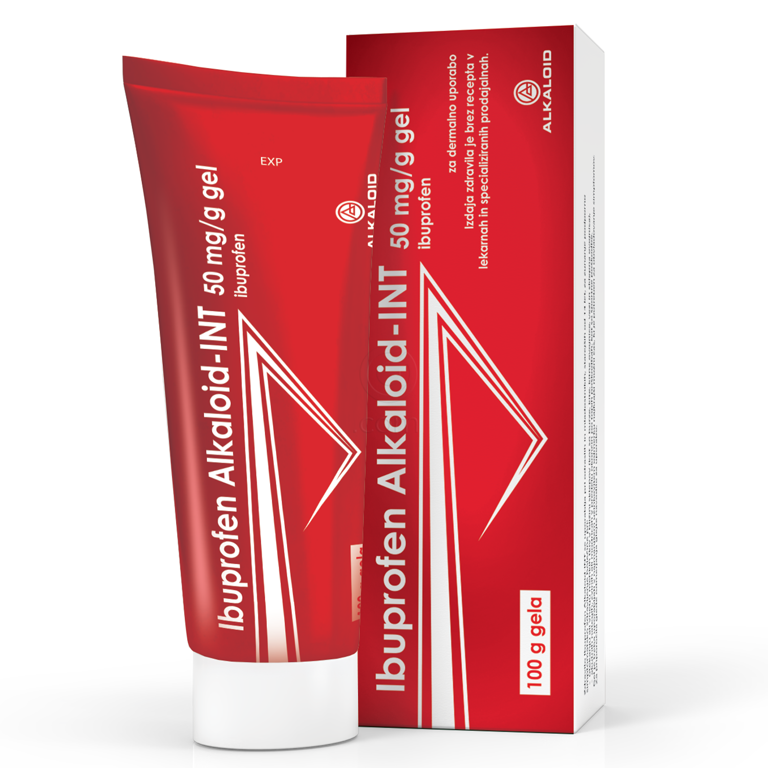 Ibuprofen Alkaloid-INT 50 mg/g, gel (100 g)