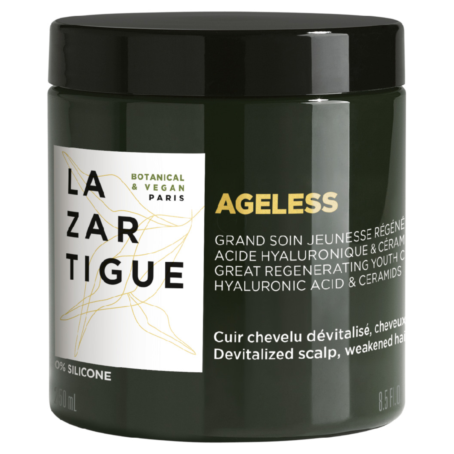 Lazartigue Ageless, maska za lase proti staranju (250 ml)