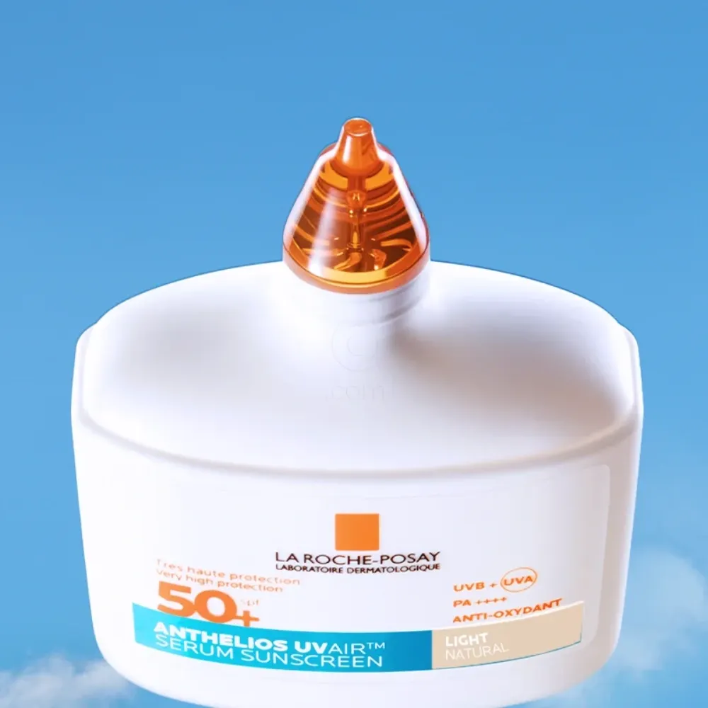 LRP Anthelios UVAir, dnevni tonirani serum za zaščito pred sonce - Light - ZF50+ (50 ml)