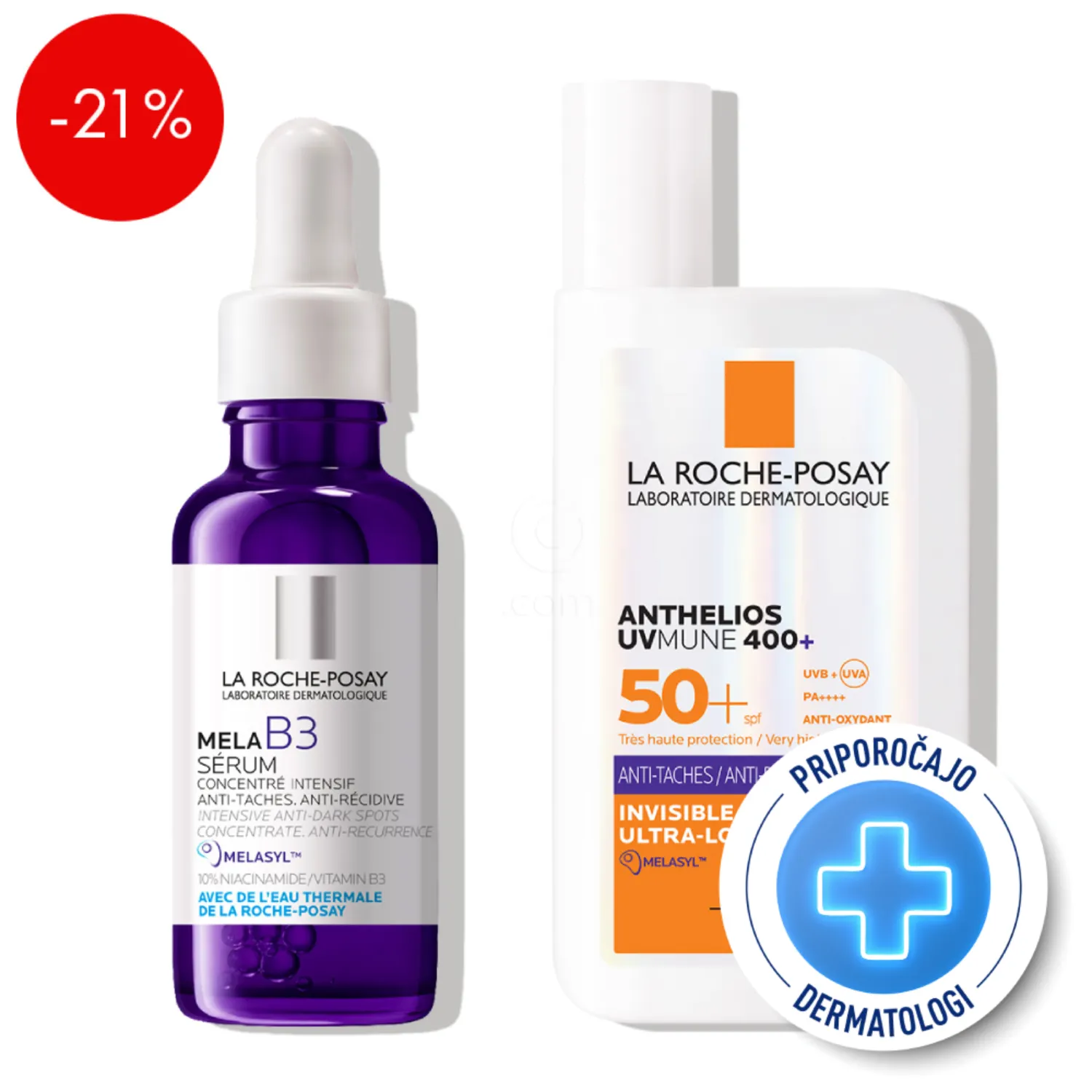 LRP, rutina proti temnim madežem (30 ml + 50 ml)