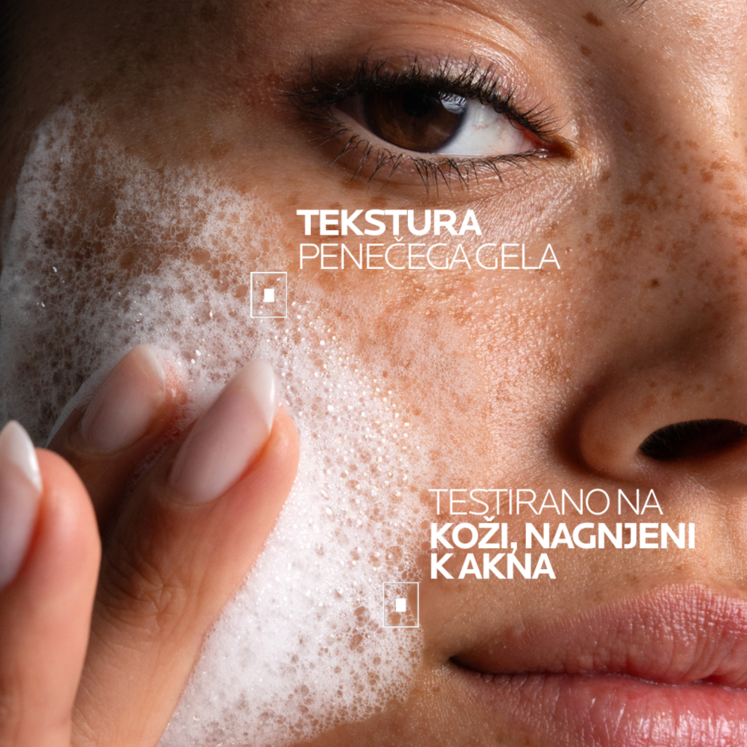 LRP Effaclar +M, peneči čistilni gel (200 ml)