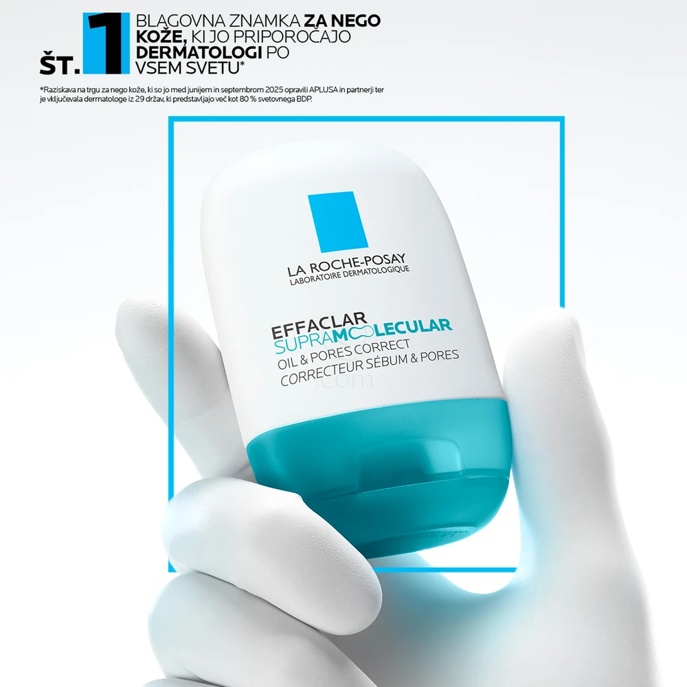 LRP Effaclar Supramolecular, gel za zmanjševanje vidnih por in presežnega seruma (40 ml)