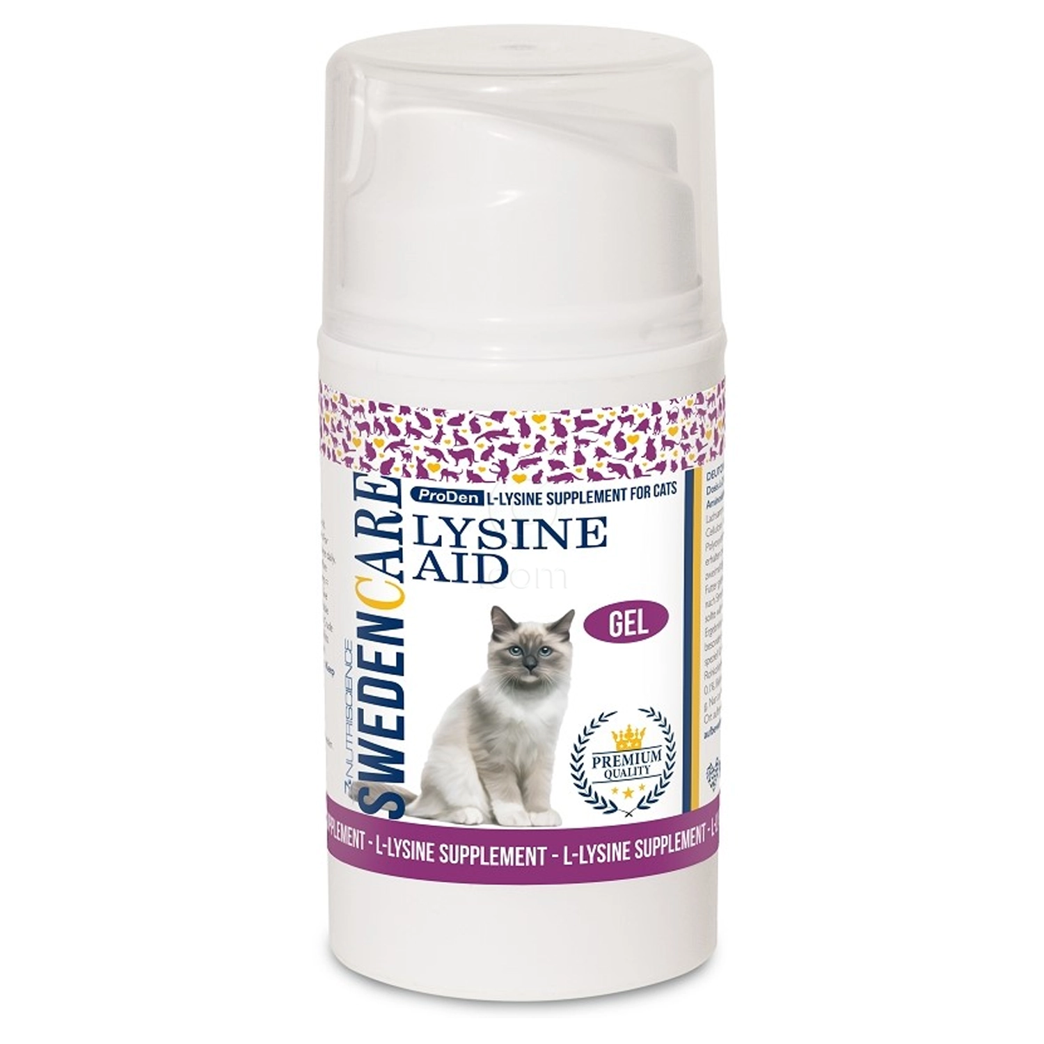 Lysine Aid, gel za mačji herpes (50ml)