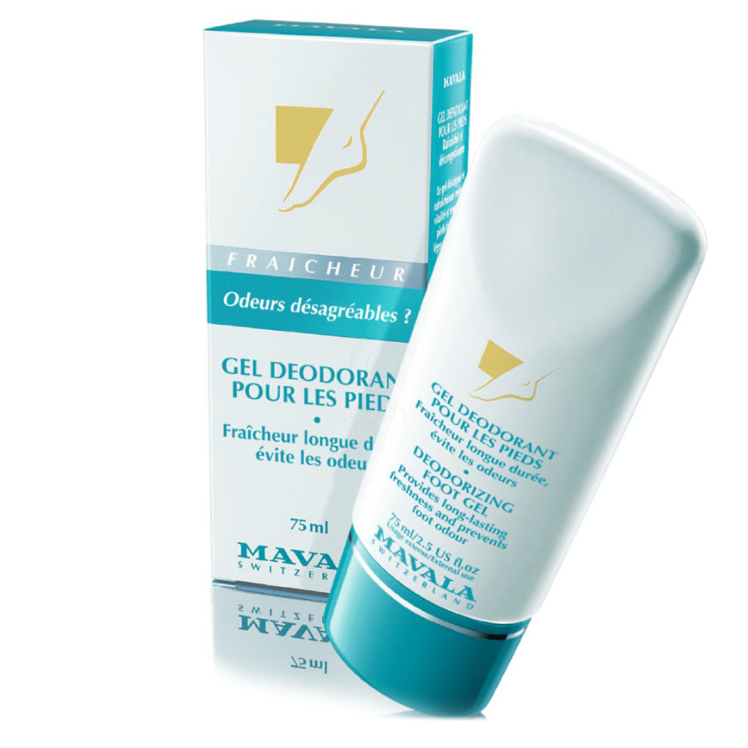 Mavala Deo-Active, deodorant v gelu za stopala (75 ml)