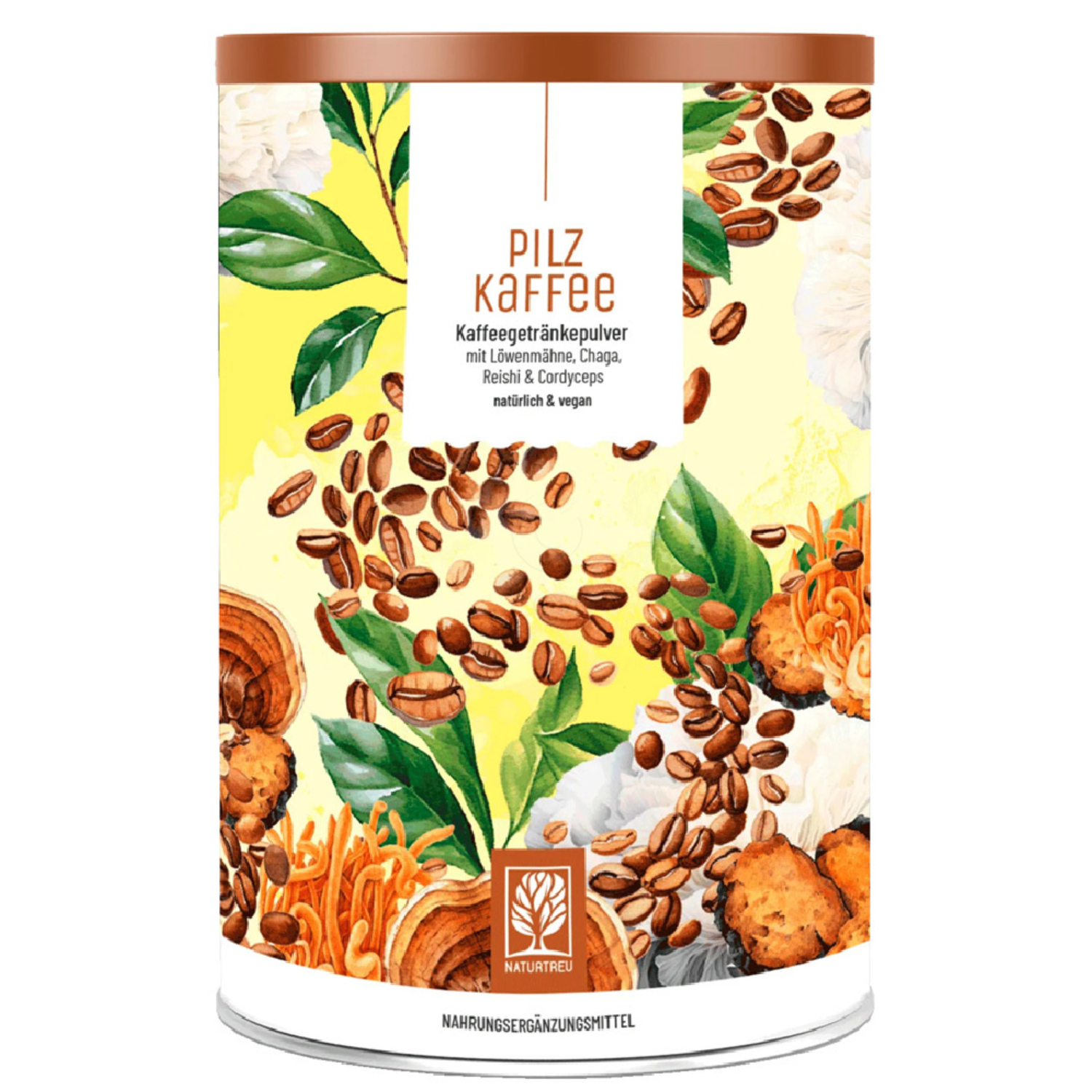 Naturtreu Kava z gobami, prašek za pripravo napitka (150 g)