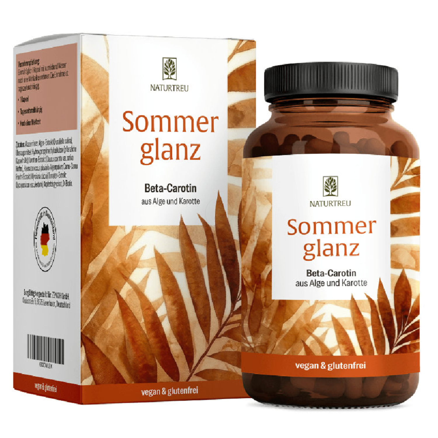 Naturtreu Kompleks beta-karoten, kapsule (90 kapsul)