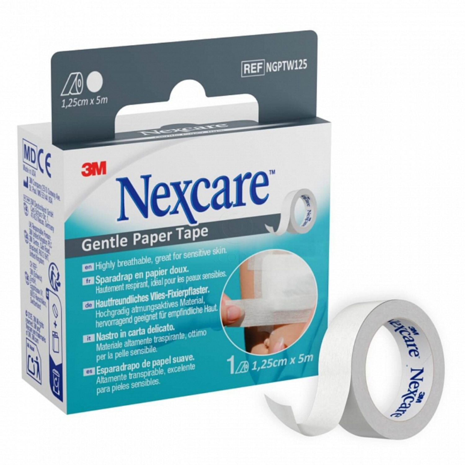 Nexcare papirnati lepilni trak