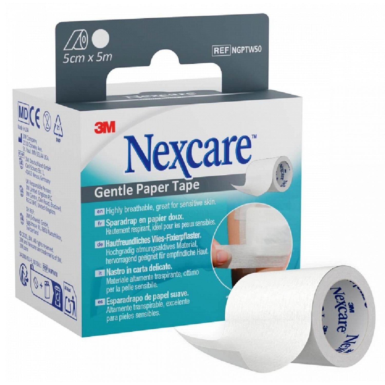 Nexcare papirni lepilni trak