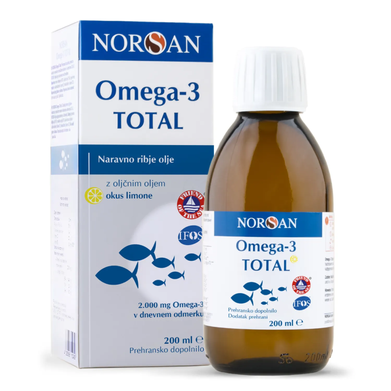 Norsan omega 3 total olje 150 ml