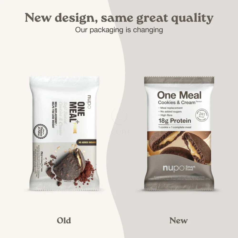 Nupo One Meal +Prime, mehki piškot – Kremni (1 piškot)