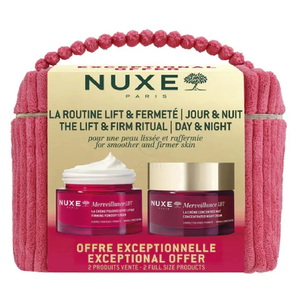 Nuxe Merveillance Lift Set, komplet za učvrstitev kože podnevi in ponoči (50 ml + 50 ml)