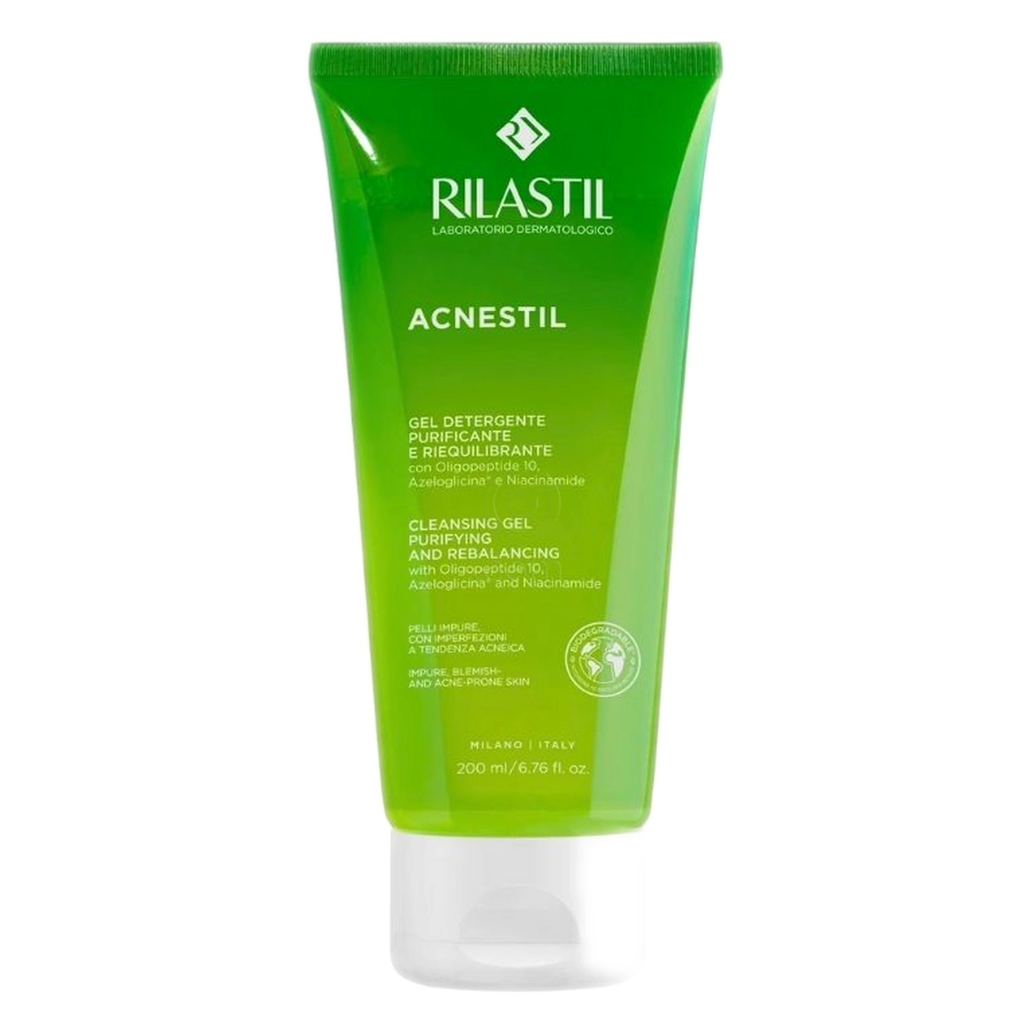 Rilastil Acnestil, čistilni gel (200 ml)