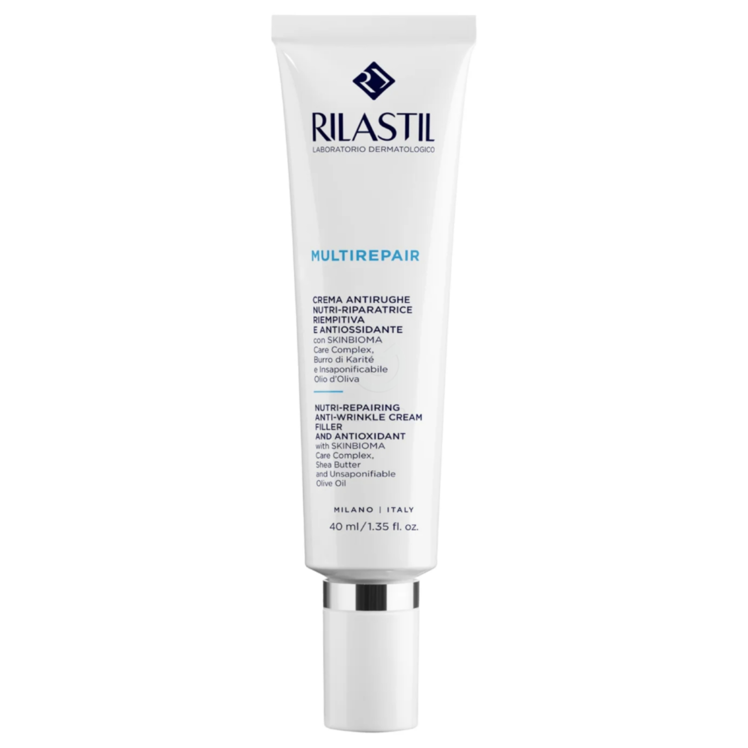Rilastil Multirepair, hranilna krema za obraz proti gubam (40 ml)
