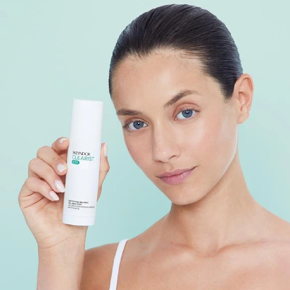 Skeyndor Clearist CTX, matirajoča gel - emulzija za mešano in mastno kožo (50 ml)