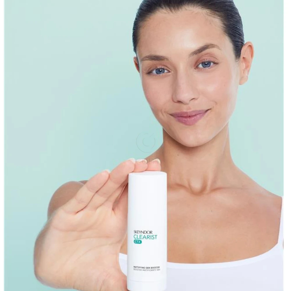 Skeyndor Clearist CTX Mattifying GBX Booster, gel za uravnavanje sebuma in matiranje mastne kože (30 ml)